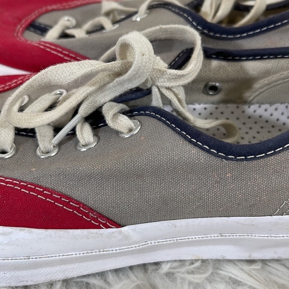 Converse Jack Purcell Signature Series CVO Ox Two-Tone RED/GRAY Canvas Unisex - Picture 3 of 12